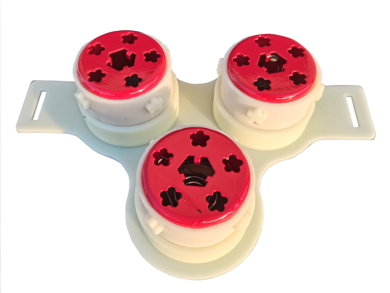 全椒县硅胶灸鼎无烟灸器膝盖三联