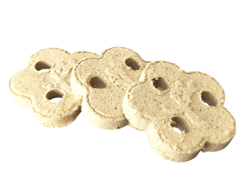 全椒县小梅花三孔艾绒饼3.3*0.5CM